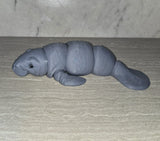 Big Manatee 3D printed flexi toy - view 2