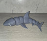 Great White Shark 3D printed articulated flexi toy by Cosmic 3D Creations