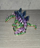Skeleton Stegosaurus 3D printed flexi toy - view 2