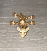 Giraffe 3D printed flexi toy - view 2