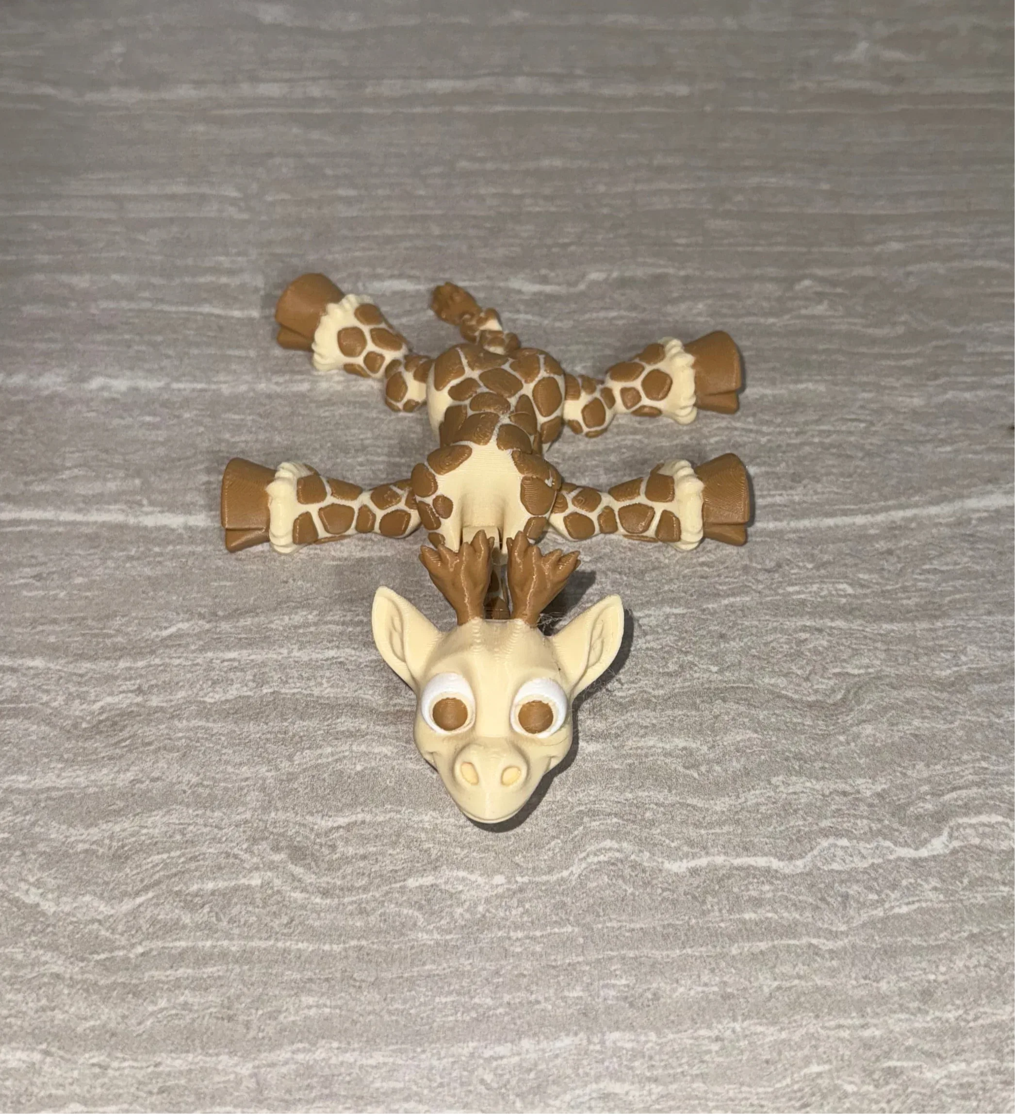 3d Printed Giraffe | Articulating Figurine | Flexi Animal - Cosmic 3d Creations