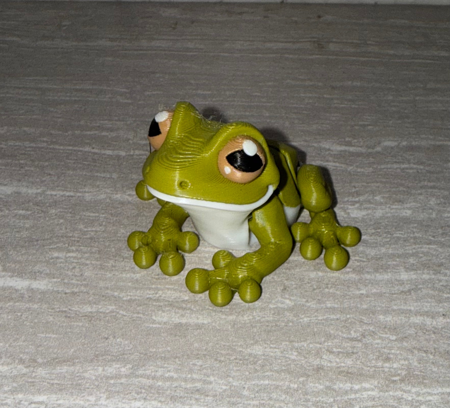 3d Printed Tree Frog| Articulating Figurine | Flexi
