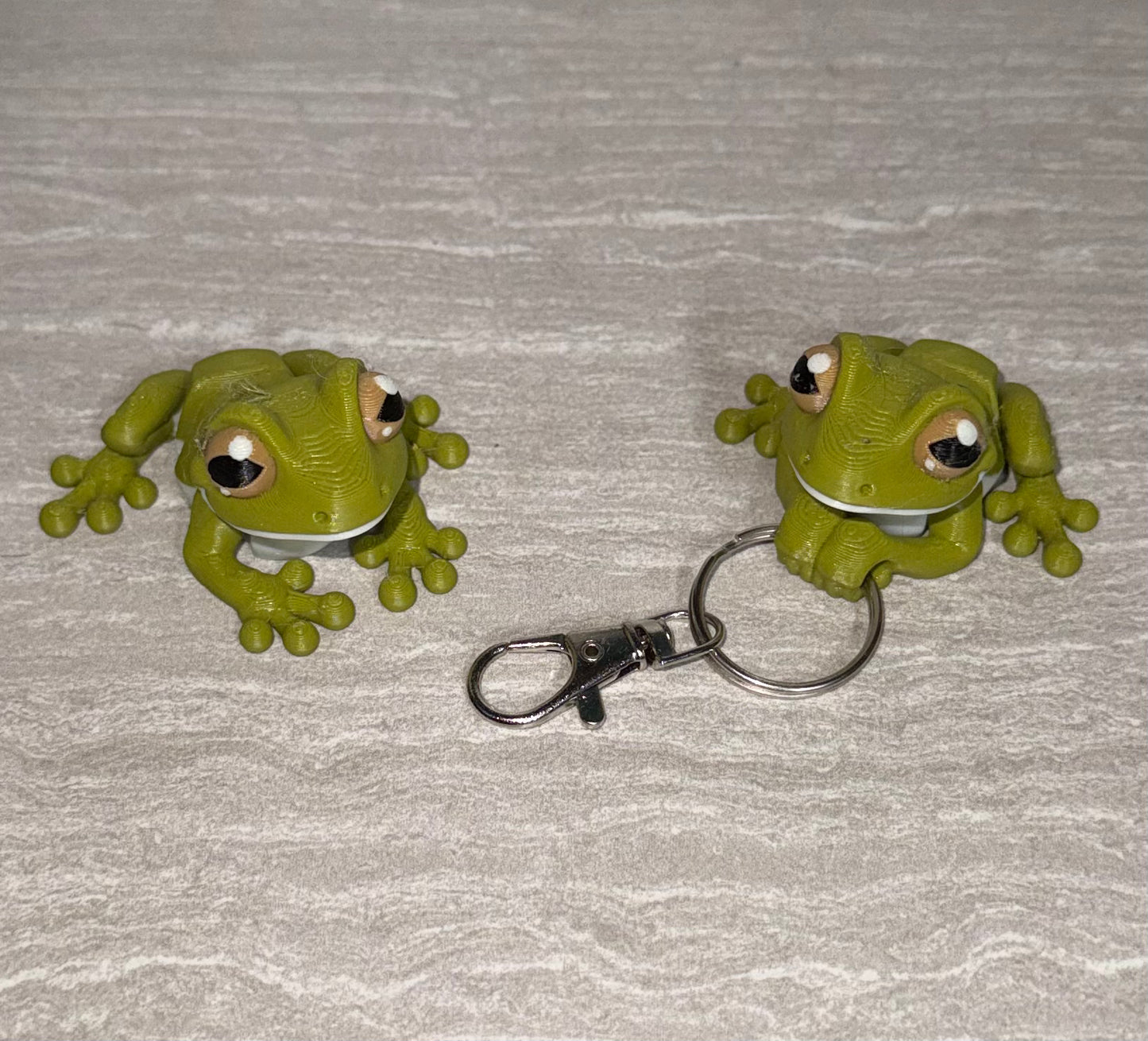 3d Printed Tree Frog| Articulating Figurine | Flexi