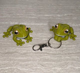 Tree Frog 3D printed flexi toy - view 2