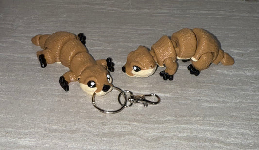 3d Printed Otter | Articulating Figurine | Flexi