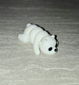 Polar Bear 3D printed articulated flexi toy by Cosmic 3D Creations