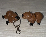 Capybara 3D printed flexi toy - view 2