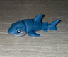 Shark 3D printed articulated flexi toy by Cosmic 3D Creations