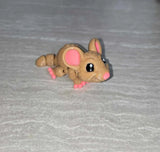 Mouse 3D printed articulated flexi toy by Cosmic 3D Creations