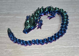 Rose Dragon 3D printed flexi dragon egg - view 4