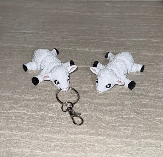 3d Printed Sheep | Articulating Figurine | Flexi