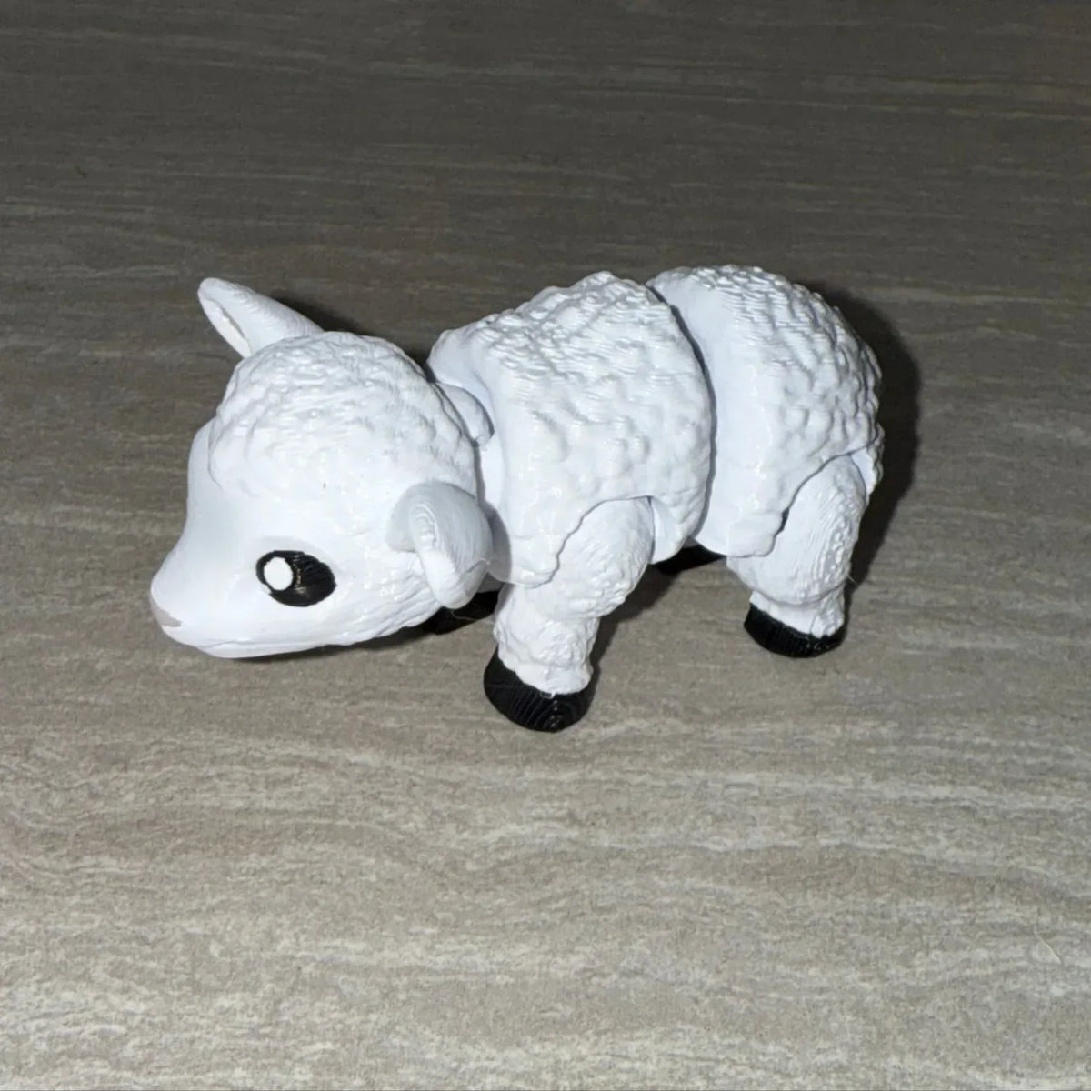 Sheep 3D printed articulated flexi toy by Cosmic 3D Creations