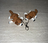 Dog 3D printed flexi toy - view 2