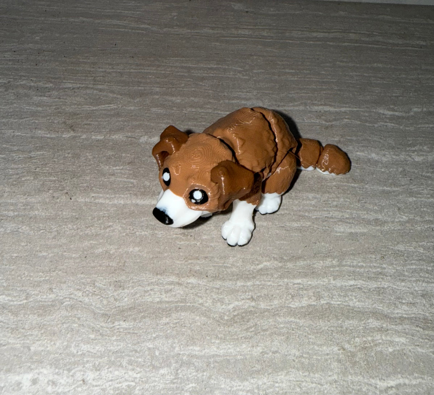 3d Printed Dog | Articulating Figurine | Flexi