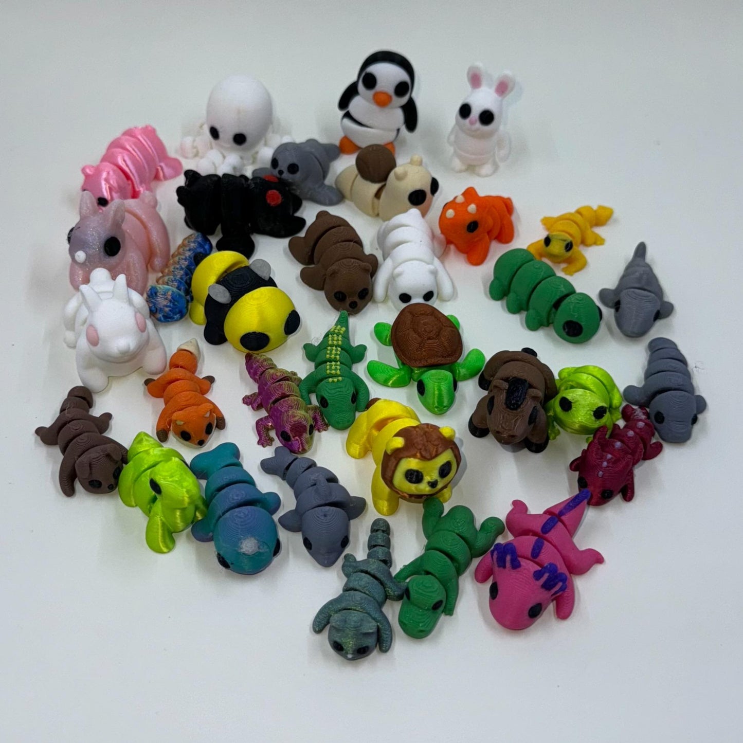 3d printed animals, flexi, animals, flexi-friends